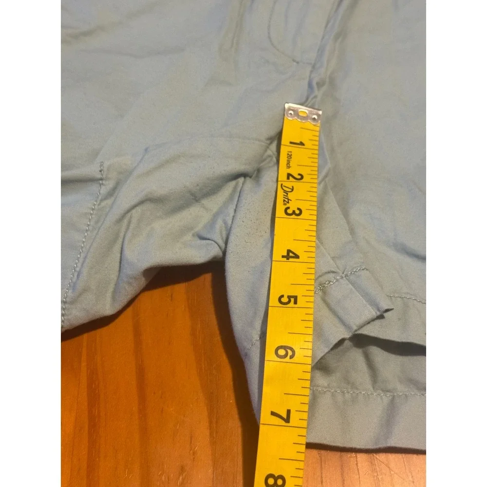 J. Crew Chino Broken-In Shorts W Size 6 Light Blue 100% Cotton Casual‎ Preppy